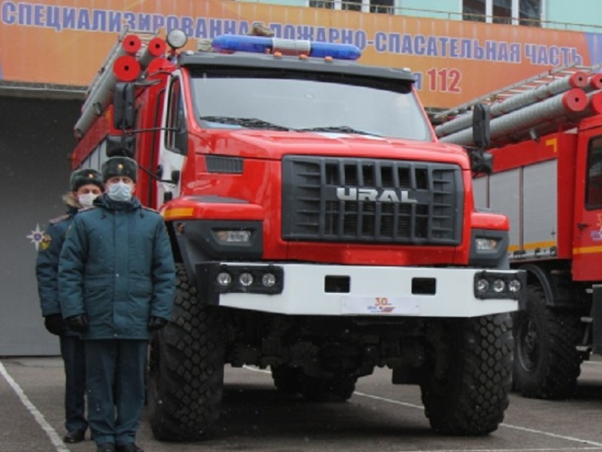Борисоглебские пожарные получили три единицы новой спецтехники за год