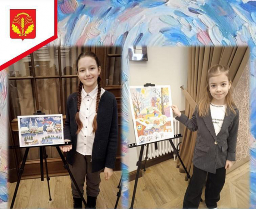 Школьниц из Грибановки в старинном  замке наградил сам Дед Мороз