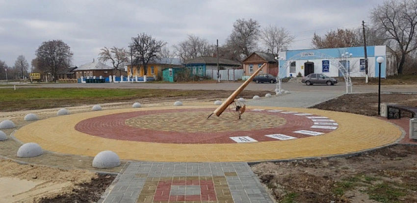  Солнечные часы установили в селе Новохоперского района