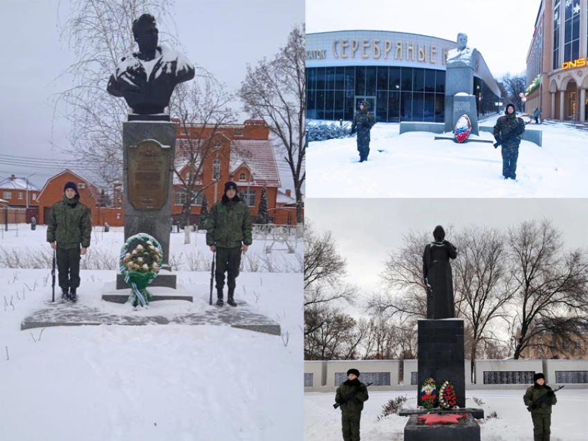  В  День Героев Отечества в Борисоглебске «забыли» расчистить от снега памятники и мемориалы