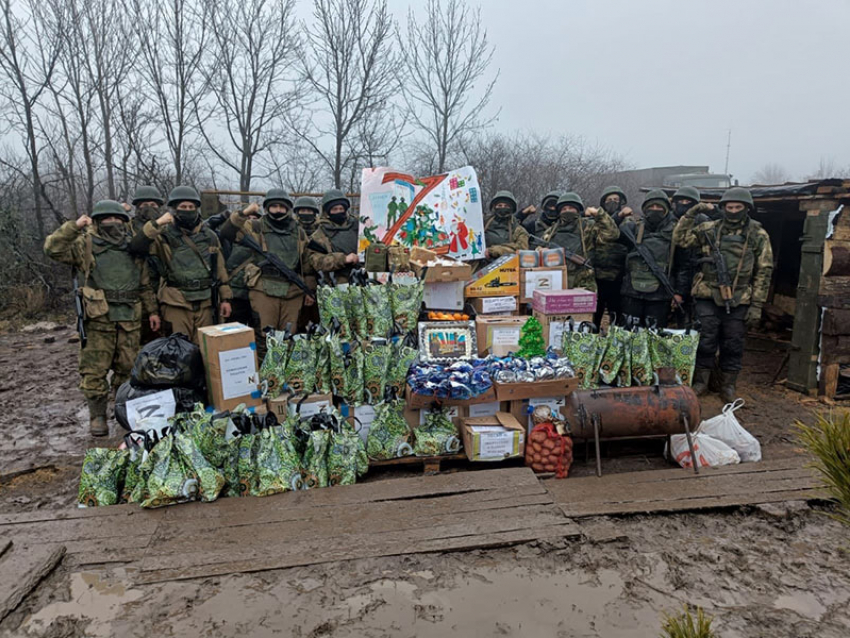 Тонны гуманитарного груза к Новому году отправили нашим бойцам жители Грибановского, Терновского и Поворинского районов
