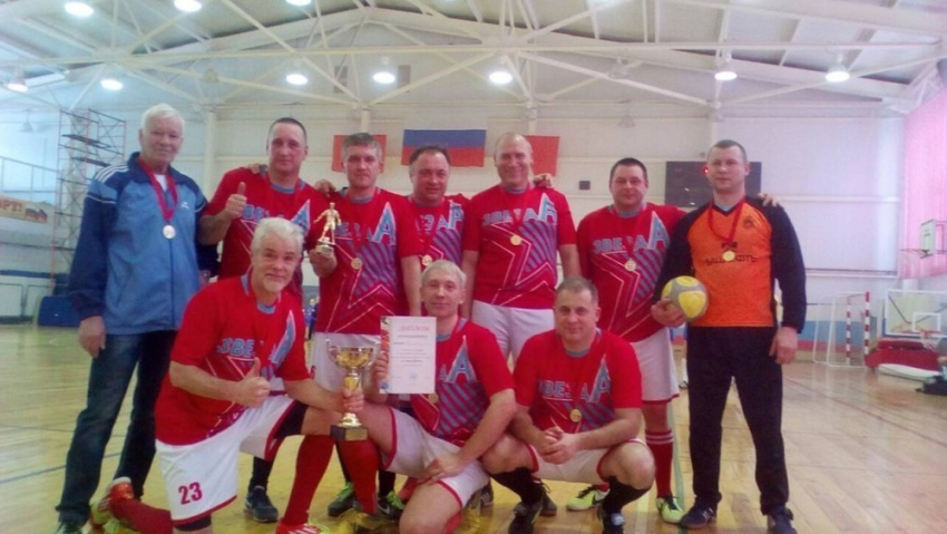 В Борисоглебске завершились соревнования по мини-футболу среди ветеранов