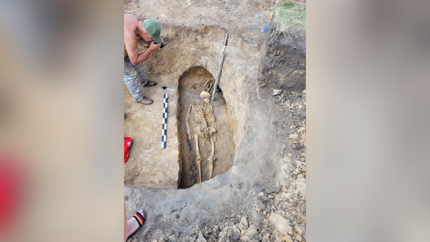 В Воронежской области нашли человеческий скелет