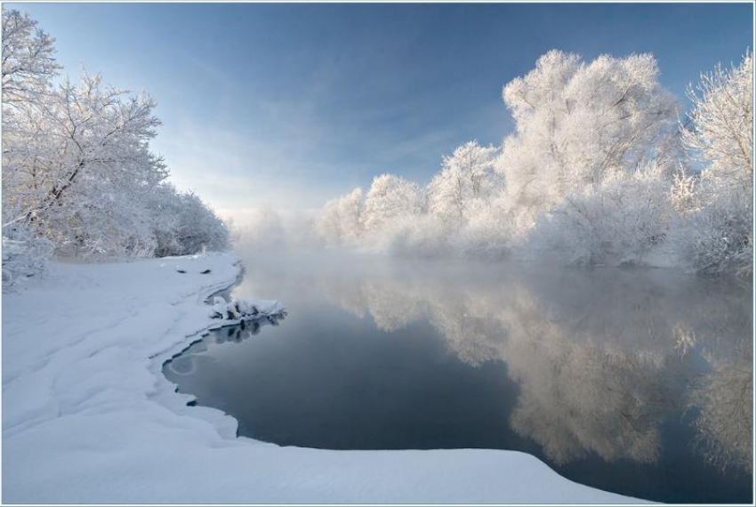 Крещенские морозы в Воронежскую область придут с опозданием на день