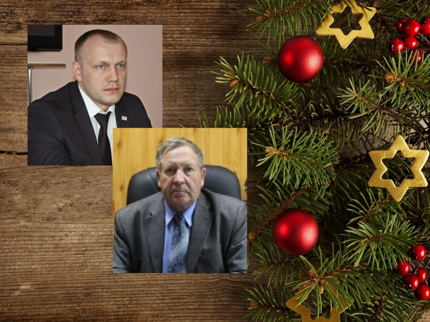 Павел Чибисов и Валерий Шишкин поздравили терновцев с наступающим Новым годом и Рождеством