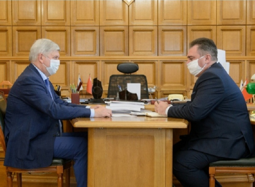 Андрей Пищугин рассказал губернатору об успехах Борисоглебского городского округа