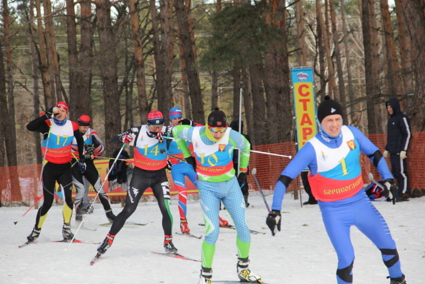 В Борисоглебске прошел Чемпионат городского округа по лыжным гонкам