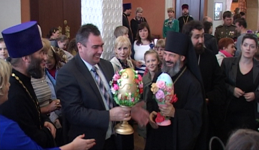 В Борисоглебске прошла выставка – ярмарка Пасхальных сувениров