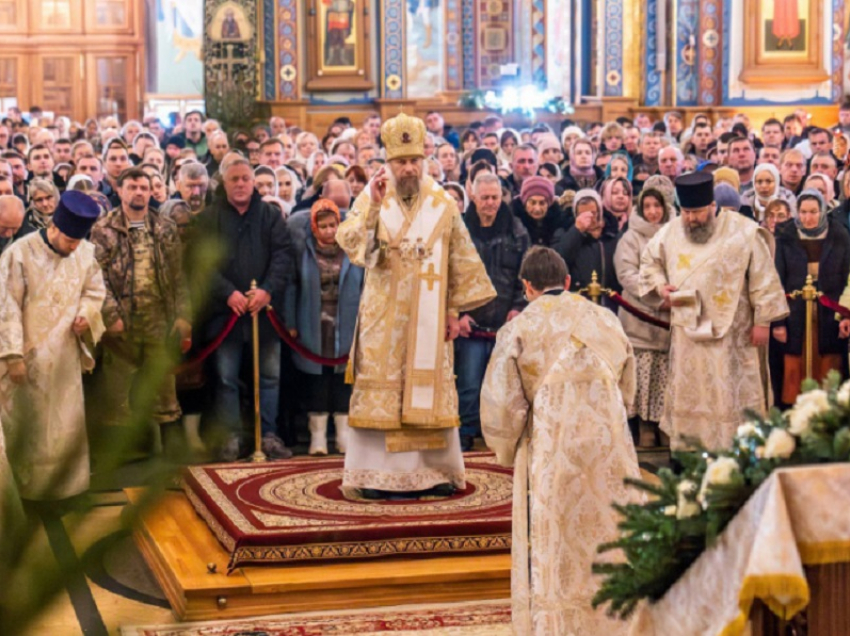 Тысячи жителей Воронежской области приняли участие в Рождественской службе