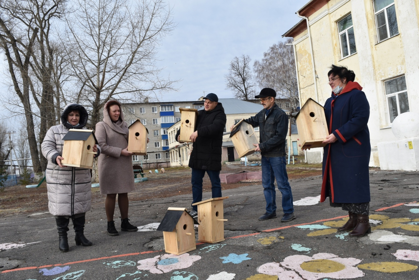 В поселке Теллермановский  появятся домики для птиц