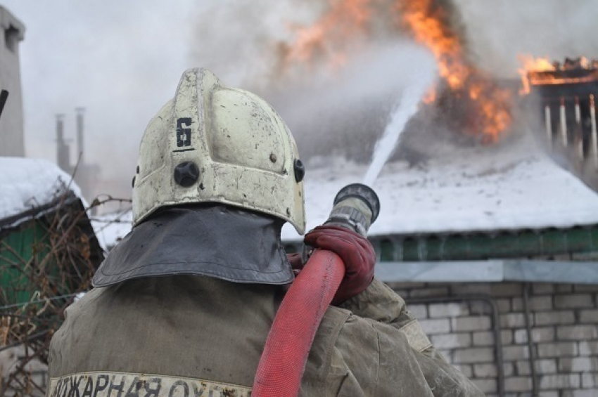 В Поворинском районе на пожаре погиб местный житель