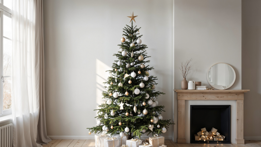 Спасатели объяснили жителям Воронежской области, как потушить загоревшуюся ёлку