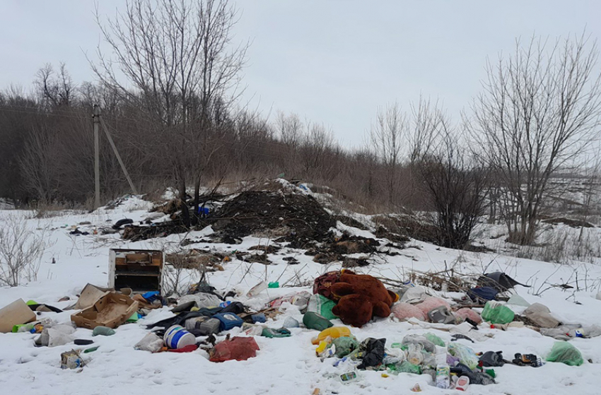 В Терновке Россельхознадзор нашел кучу мусора на сельхозземлях