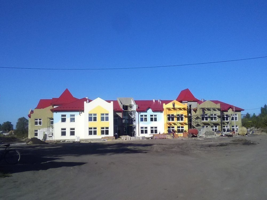 В селе Пески Поворинского района скоро завершится строительство детского сада