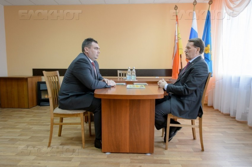 Губернатор Гордеев поздравил нового мэра Борисоглебска с назначением