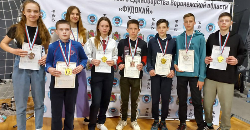 Каратисты  из Поворинской ДЮСШ завоевали 8 призовых мест на Первенстве Воронежской области