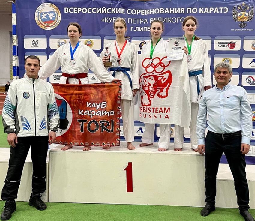 Борисоглебская каратистка завоевала медаль в  «убийственной» по количеству соперников категории