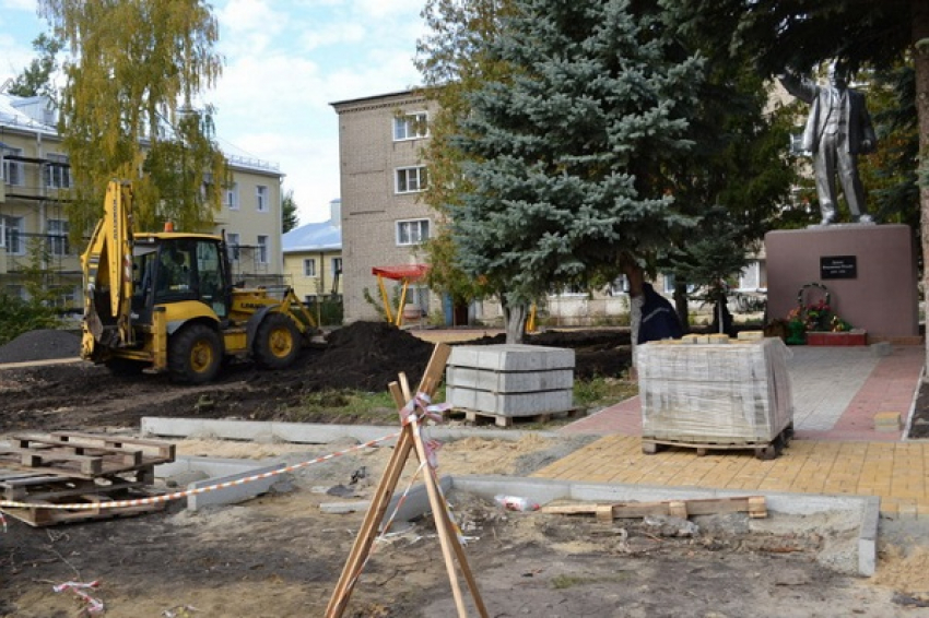 В Грибановке благоустроят площадку для отдыха и занятий спортом