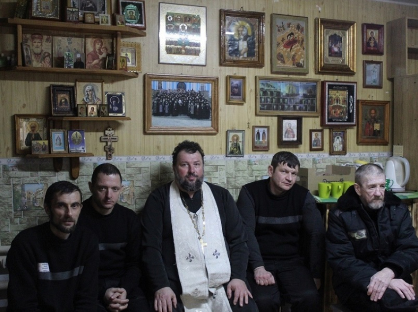 Заключенные тоже отметили праздник Крещения Господня в Борисоглебске