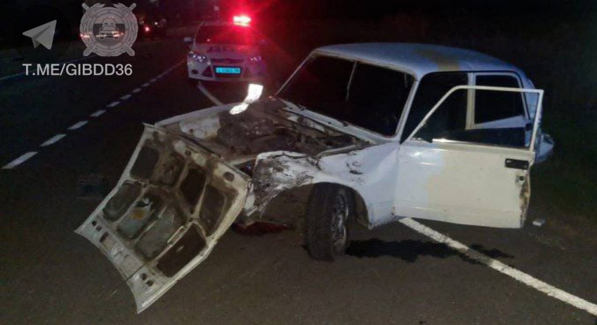 5 подростков на «семерке»  пострадали в ДТП на трассе в Воронежской области