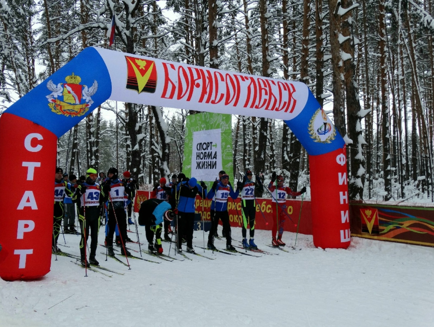 «Рождественская лыжня»  прошла в Борисоглебске 