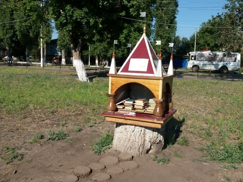 В Борисоглебске буккроссинг не сбавляет оборотов