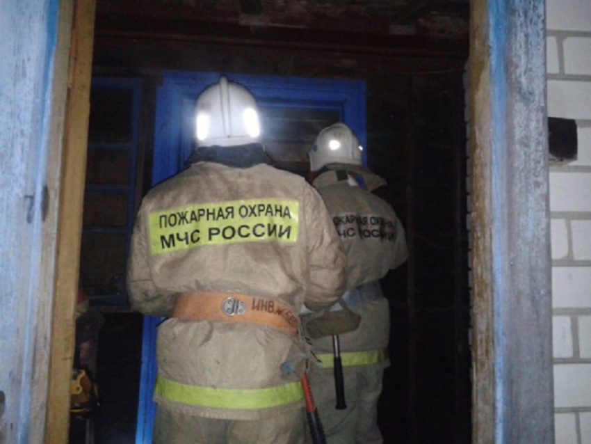 Пенсионерка пострадала на пожаре в Грибановском районе