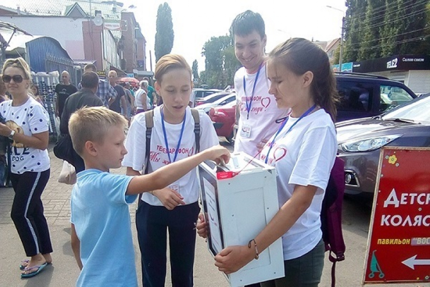 Волонтеры Борисоглебского Центра «САМ» приняли участие в телемарафоне «Мы же люди»