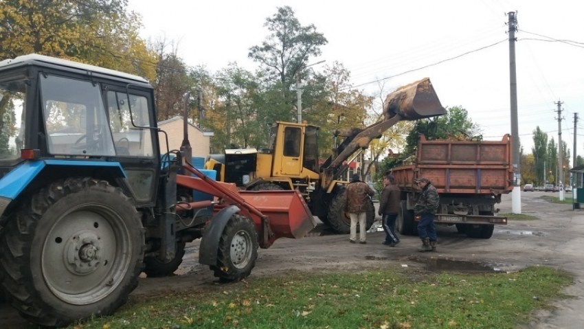 В Борисоглебске в разгаре месячник благоустройства