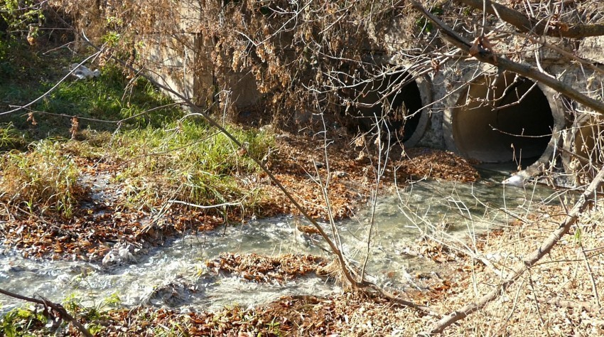 Специалисты отдела муниципального контроля  установили   происхождение  «канализационной реки» на окраине Борисоглебска 