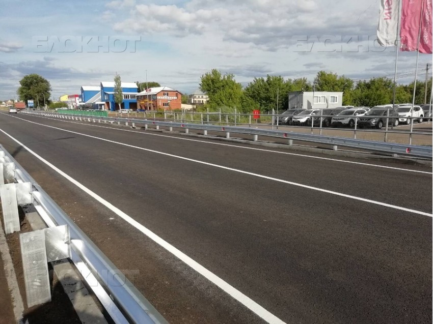 В Борисоглебске открыли для проезда мост по направлению на Саратов