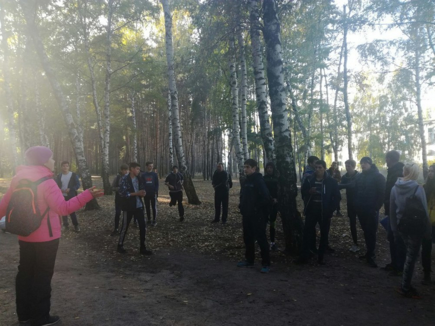 Борисоглебские школьники пробежали кросс на природе