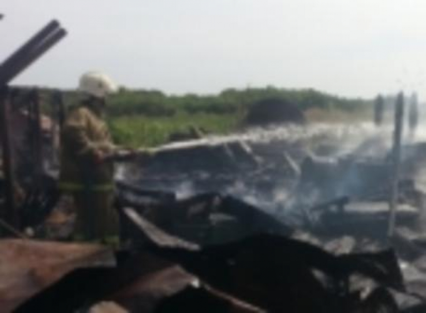 Очередной крупный пожар произошел в селе Петровское Борисоглебского района