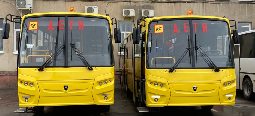 Губернаторы выполнили свое обещание и подарили Борисоглебску автобусы