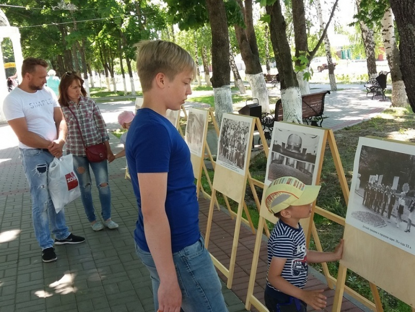 Борисоглебцам показали каким был город пол века назад
