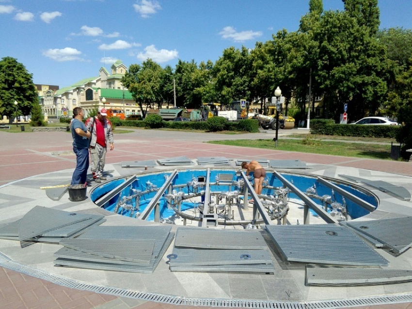 «Блокнот Борисоглебск» выяснил, когда главный фонтан Борисоглебска заработает в штатном режиме