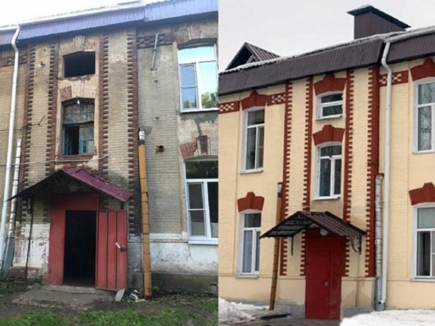 Как преобразился жилой дом дореволюционной постройки после ремонта в Борисоглебске