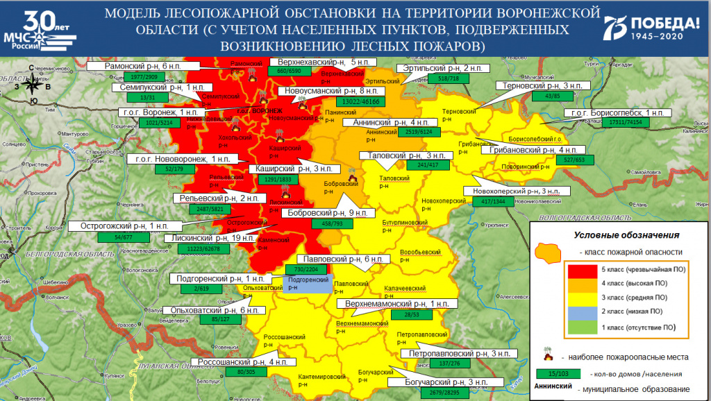 Карта воронежская область павловский район карта